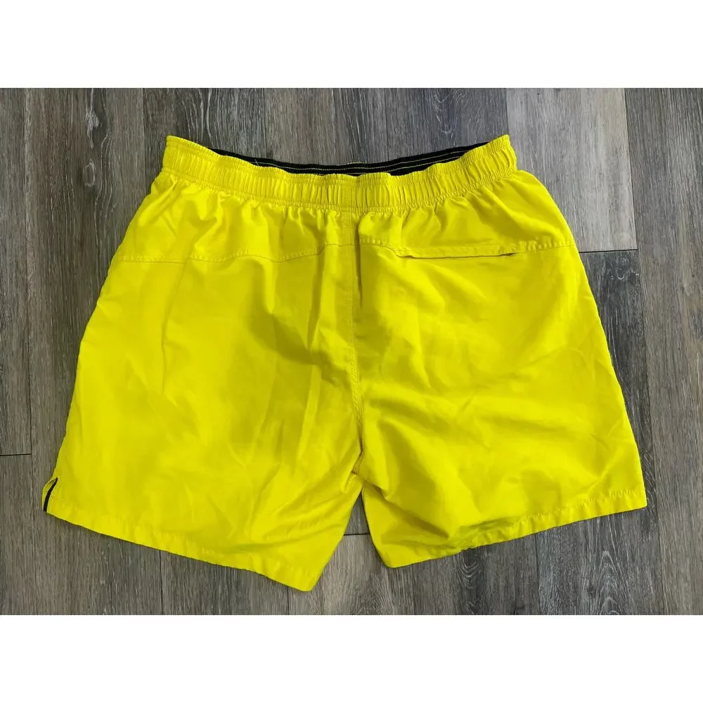 Speedo Swim Trunks, Yellow, Large